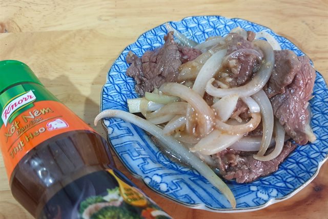 Bò Xào Củ Hành