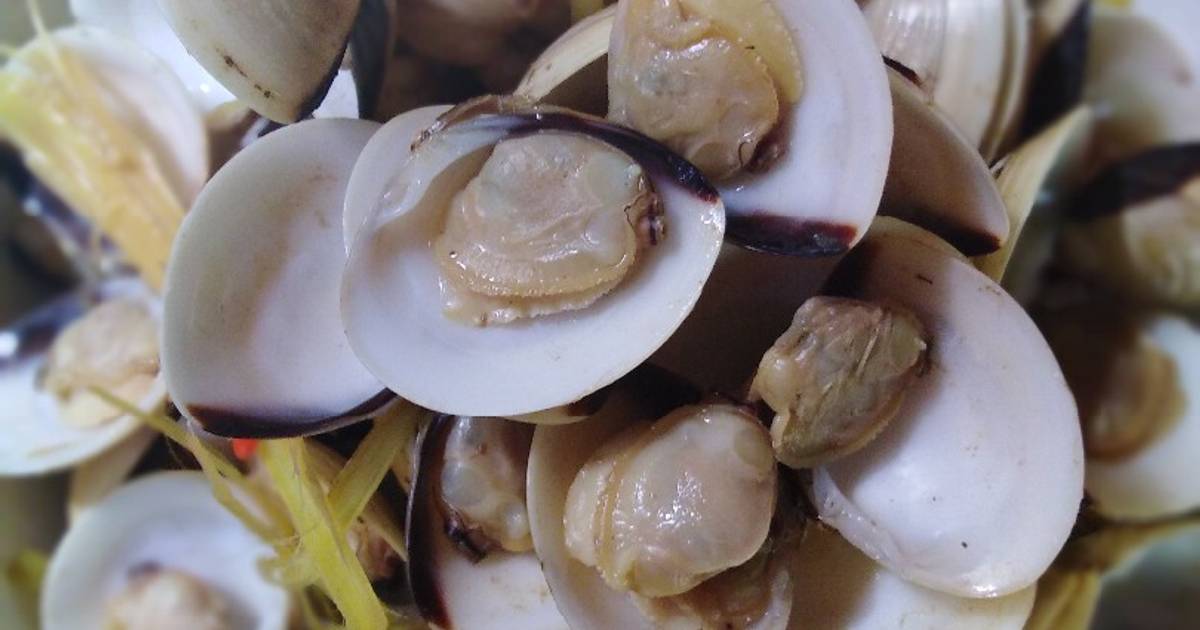 Nghêu hấp sả chanh