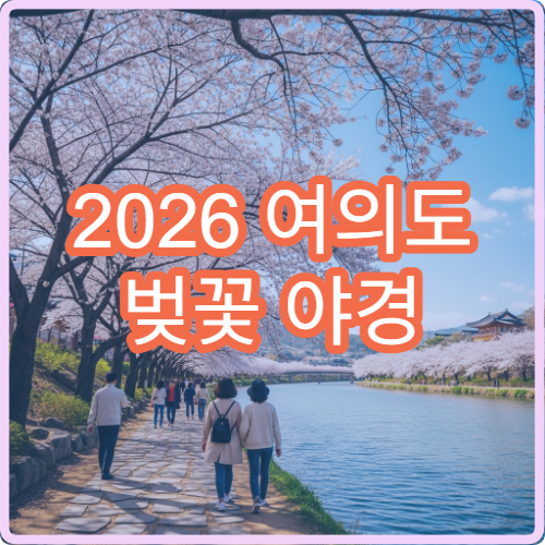 2026 여의도 벚꽃 야경 무료 공연 시간대와 한강 최적 좌석