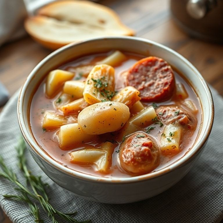 Hearty Kielbasa Potato Soup Recipe for Easy Dinner - Quick Comfort Food