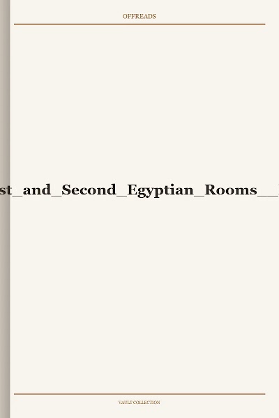 A Guide to the First and Second Egyptian Rooms Internet Archive