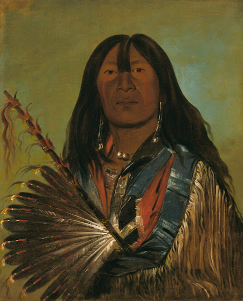 Shón Ka The Dog Chief of The Bad Arrow Points Band 1832