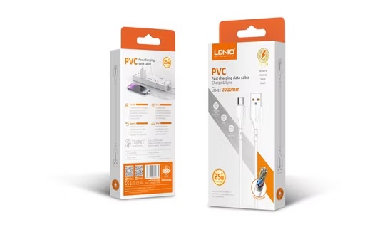 Cable USB-A a USB-C 2 m 25 W