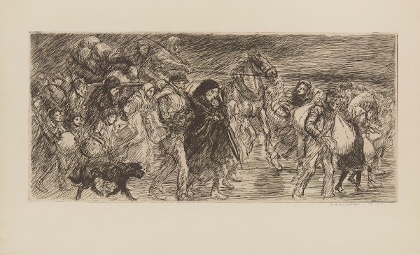 Exode En Longueur 1915