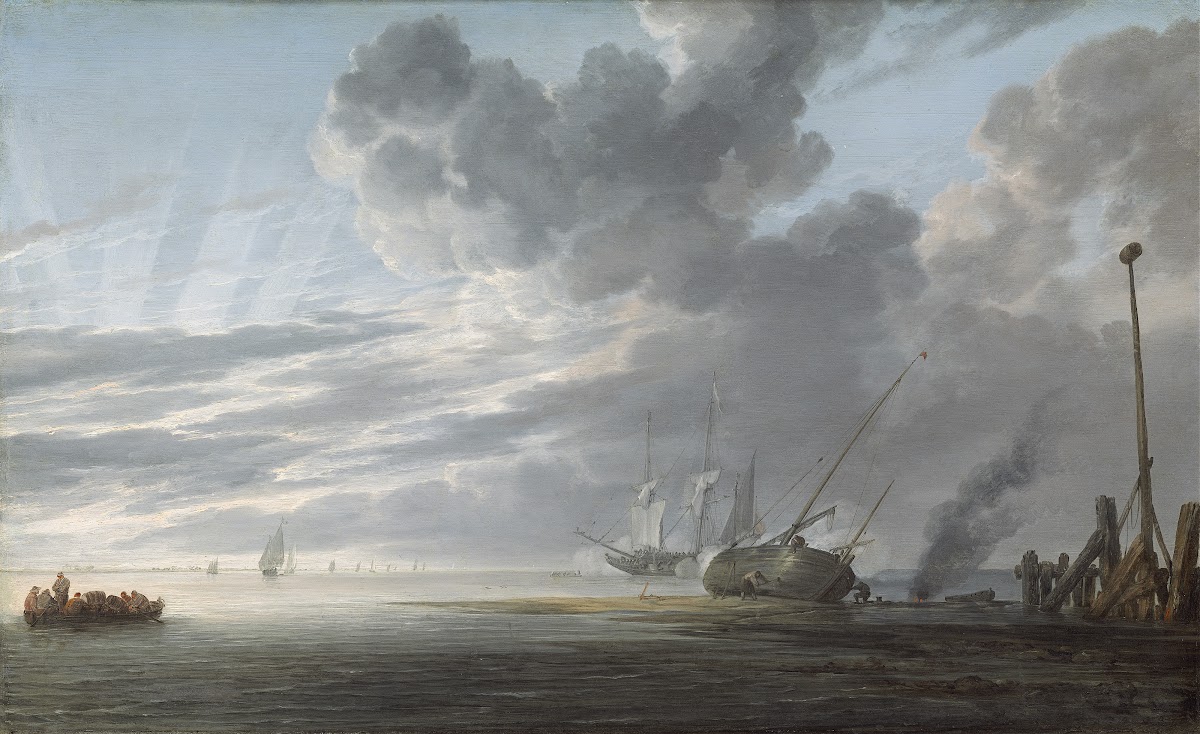 Estuary at Days End c 1640 1645
