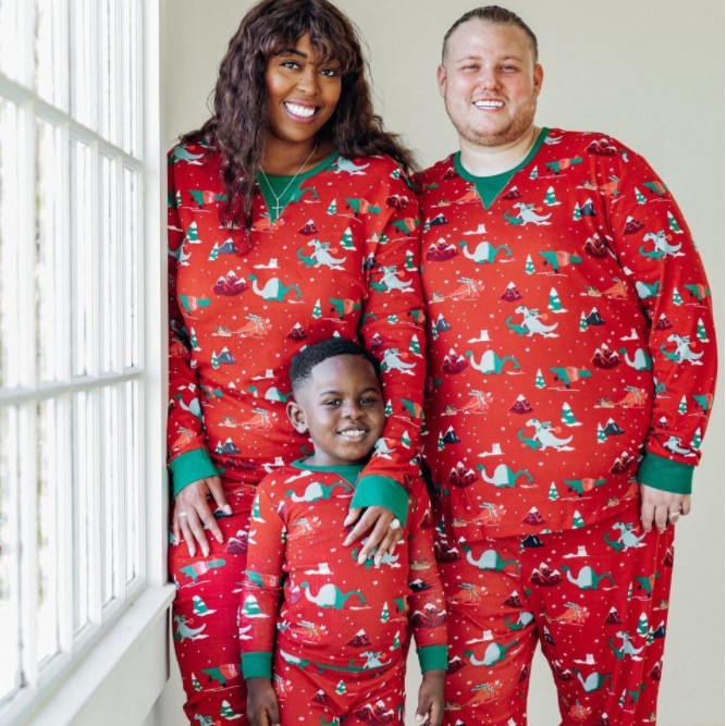 Christmas Family Loungewear, Long Sleeve, Various Sizes