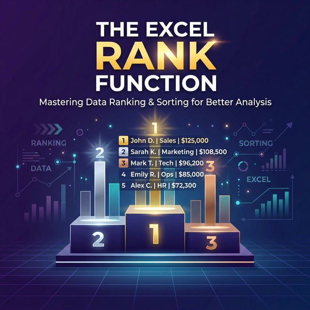 Hàm RANK Trong Excel — Xếp Hạng Dữ Liệu