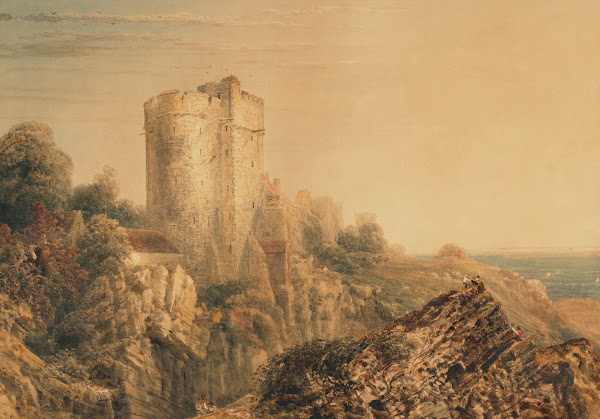 View of Lympne Castle Kent