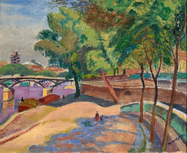 Pont Des Arts Paris 1947