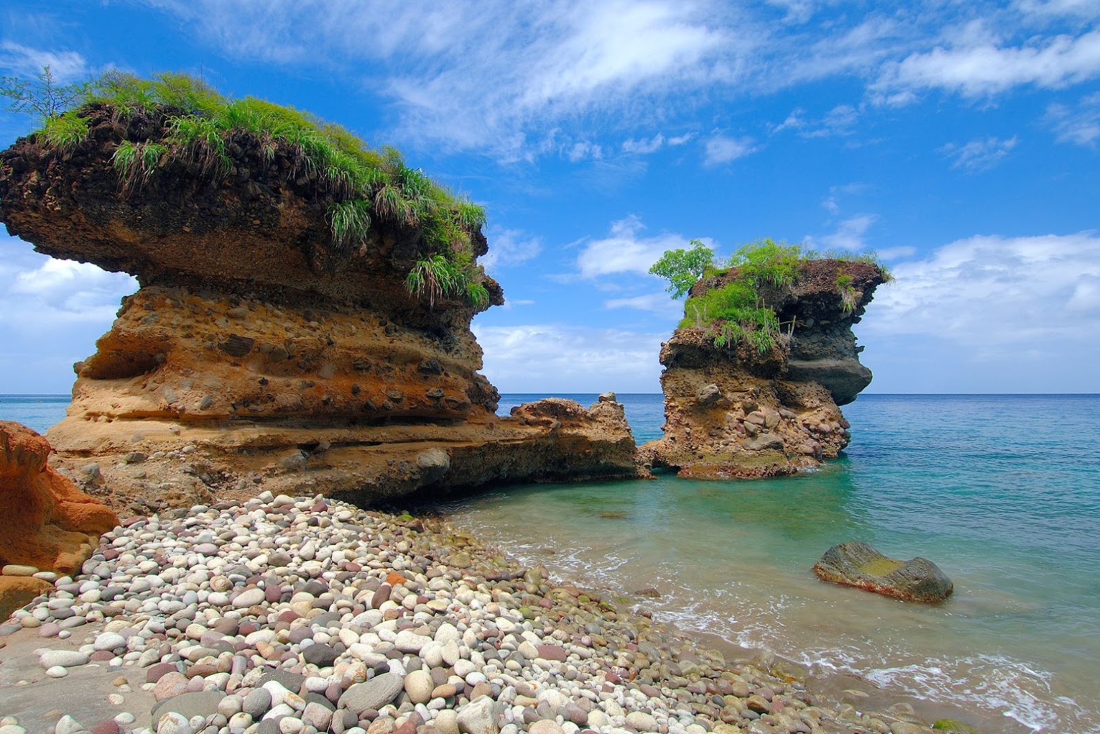 Saint Lucia Volcanic Formations