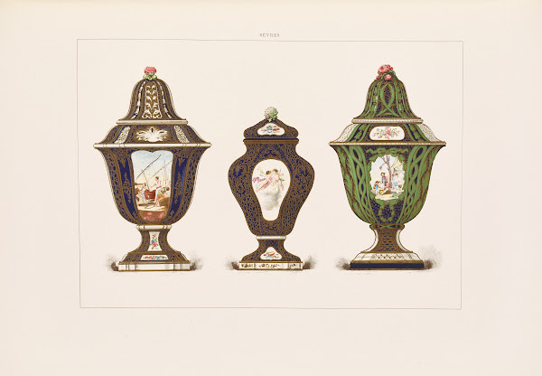 The soft porcelain of Sevres Pl45 1892