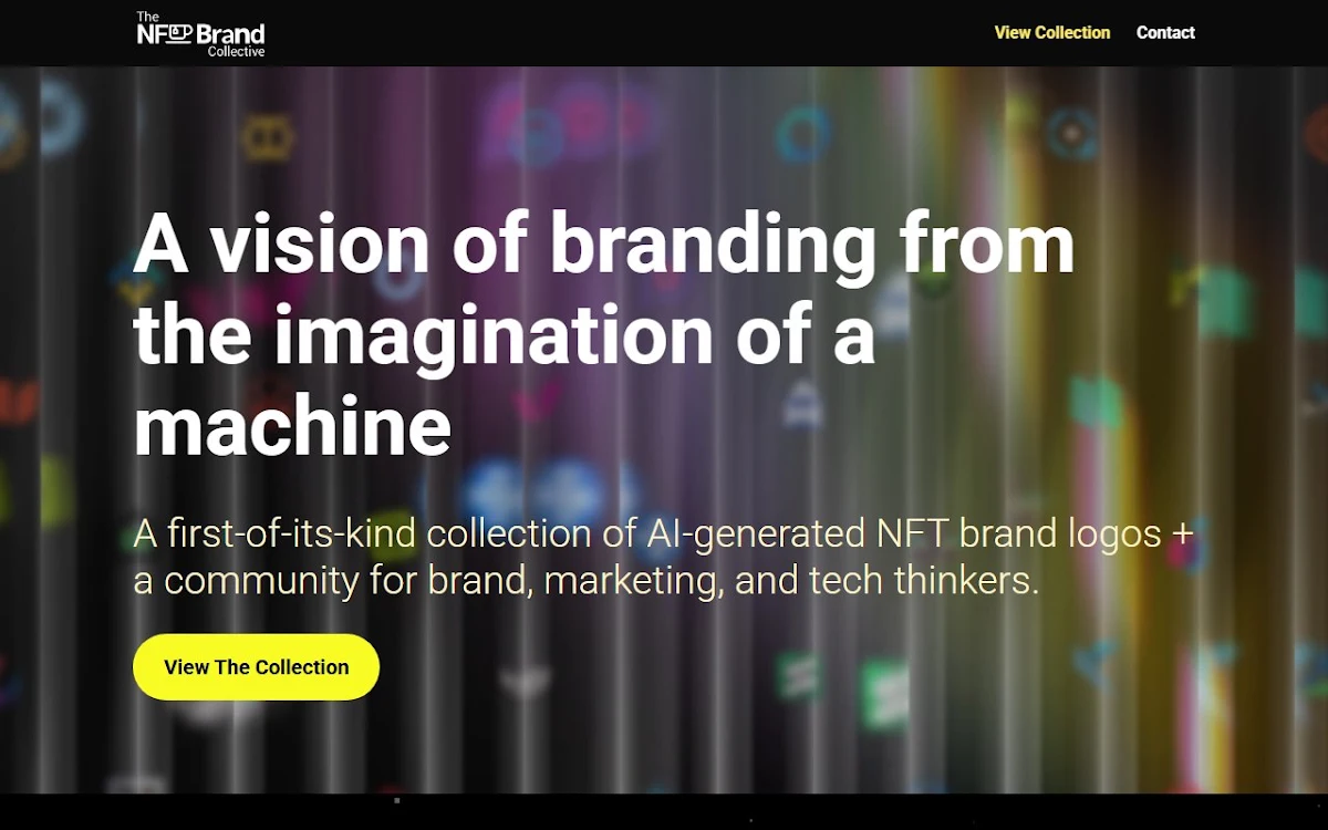 Captura de The NFT Brand Collective