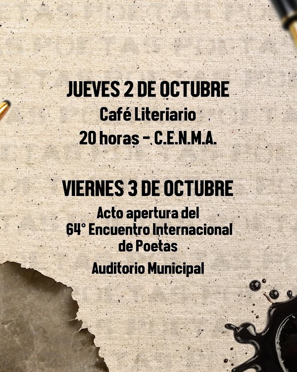 64° ENCUENTRO DE POETAS