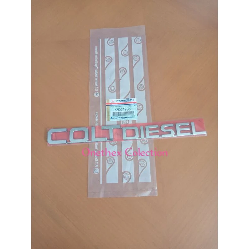 Stiker Original Mitsubishi KM004885 untuk Colt Diesel Canter yang Awet 2