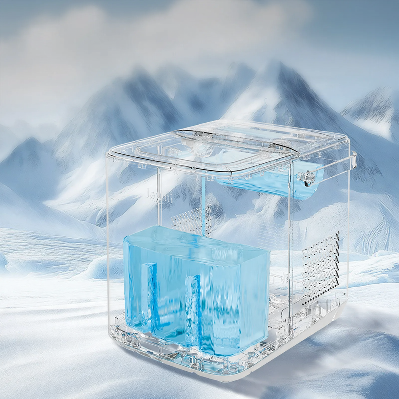 Eiswürfelmaschine, kompakt, 1,4 L Wassertank