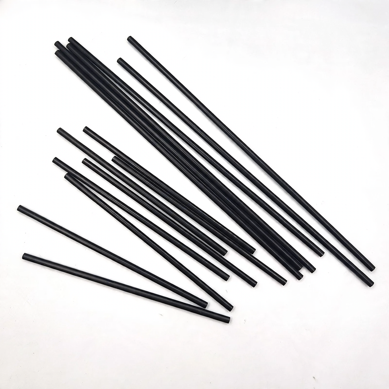 Plastic drinking straws, individually wrapped