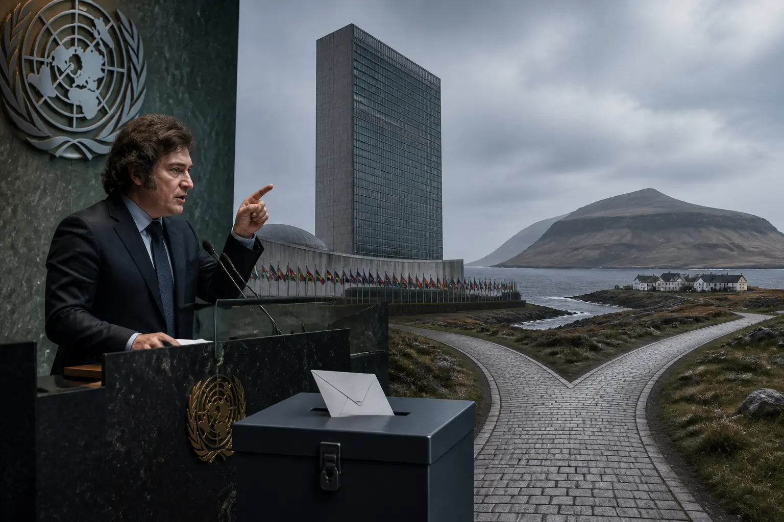 Editorial image for Argentina president warns UN of unilateral action over Falklands dispute