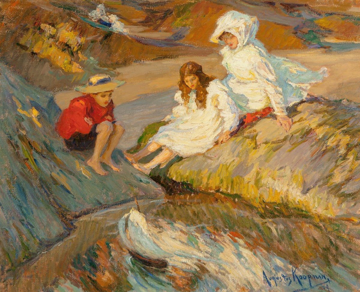 Le petit bateau à la voile 1904