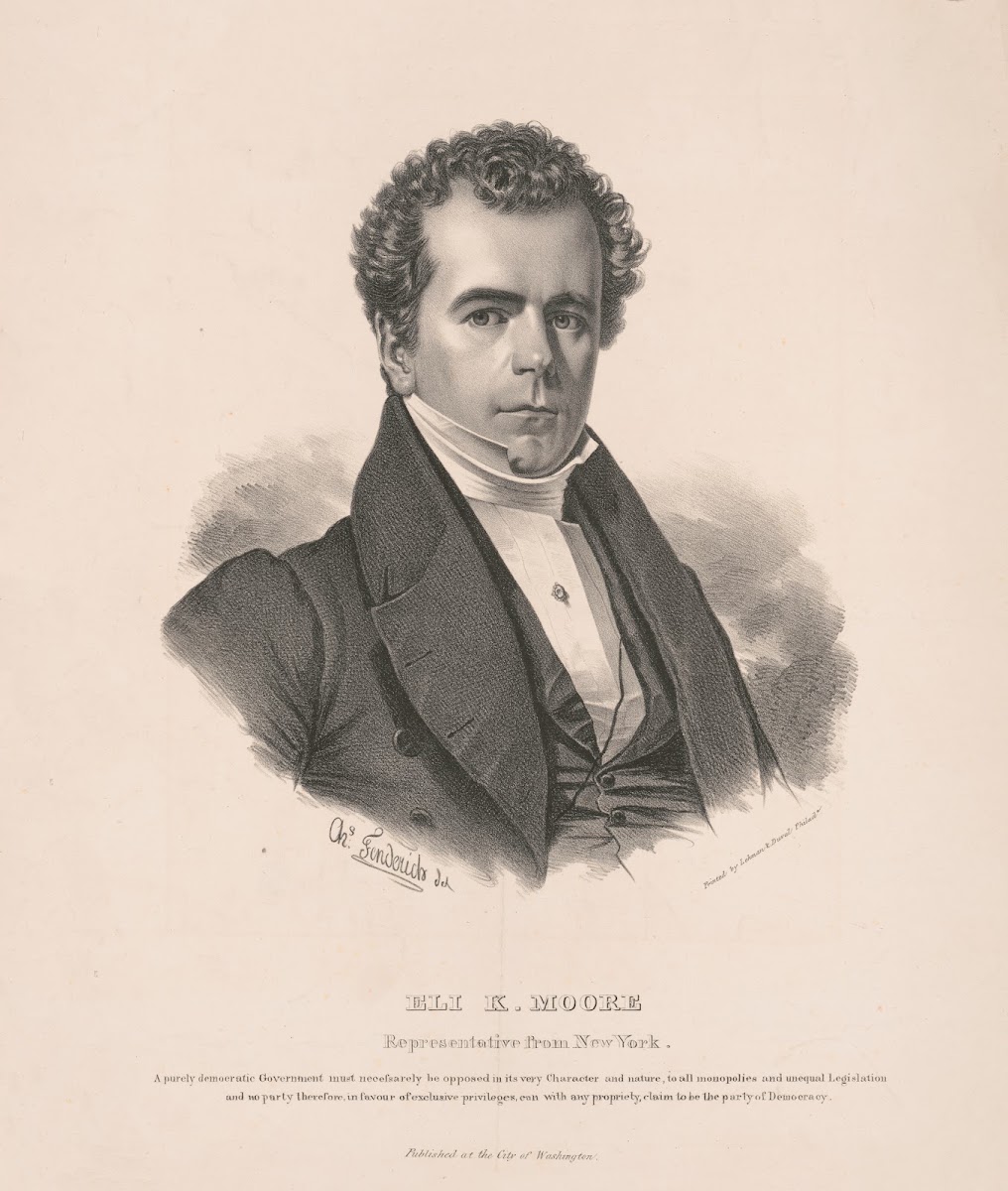 Eli K Moore Representative From New York 1837