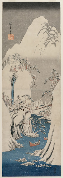 The Fuji River in the Snow 1841