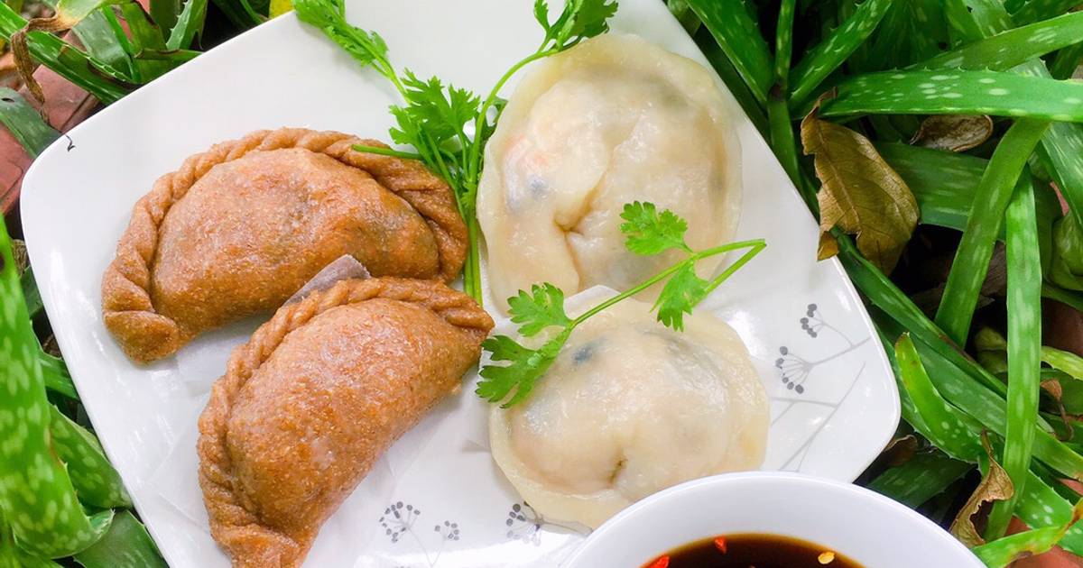 Sủi Cảo Chay Hấp