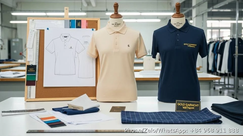 Golf Shirt Manufacturers - Gold Garment Vietnam