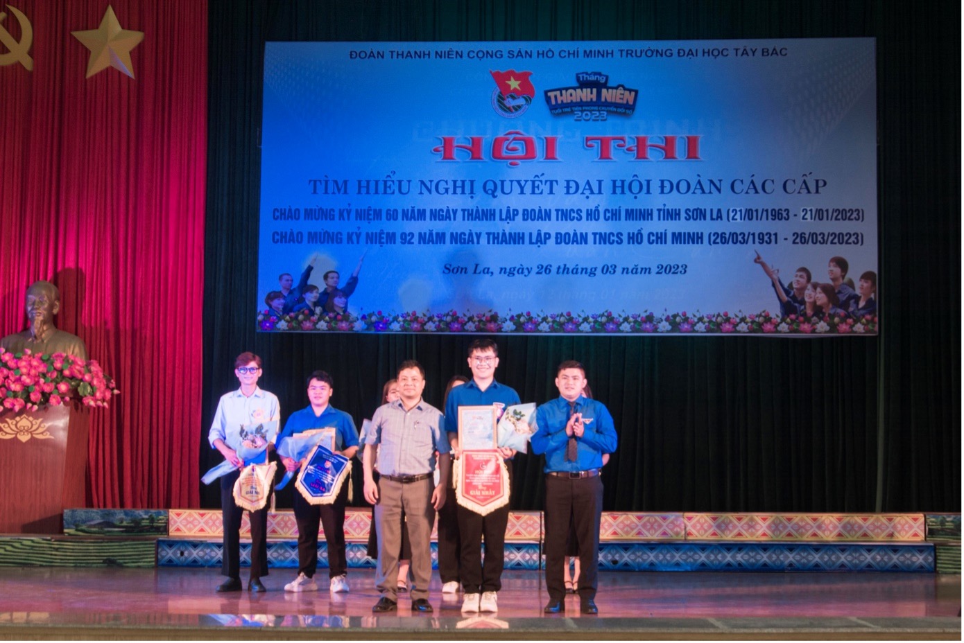 Đoàn Thanh niên Cộng sản Hồ Chí Minh Trường Đại học Tây Bắc tổ chức Hội thi Tìm hiểu Nghị quyết đại hội đoàn các cấp