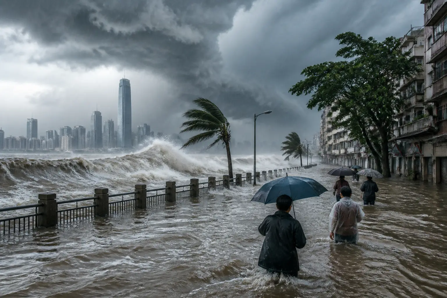 Editorial image for Flooding intensifies in southern China as typhoon impacts multiple regions