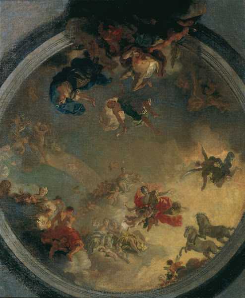 Allegorie auf den Tagesanbruch 1723