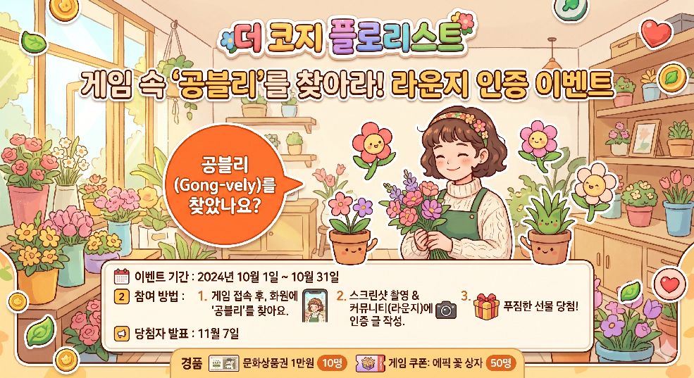 공블리 이벤트 이미지