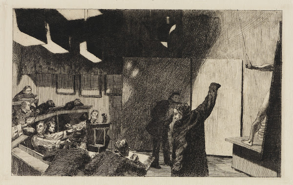 Aktsaal der Kunstgewerbe Schule 1881