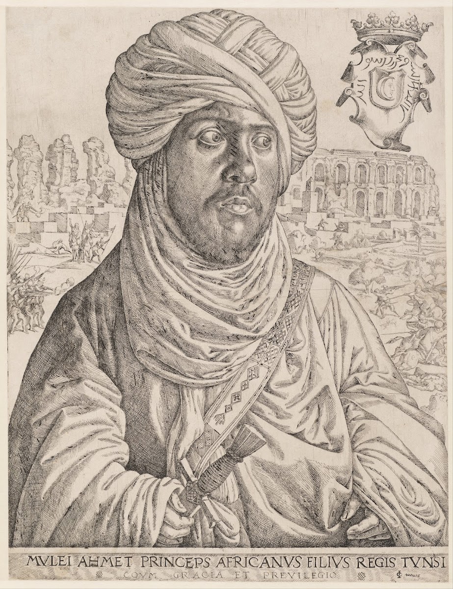 Portrait of Mulay Ahmad circa 1535   1536