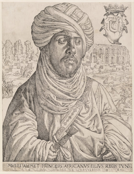 Portrait of Mulay Ahmad circa 1535   1536