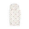 Muslin blanket and pillow for stroller Twins Bear Birds