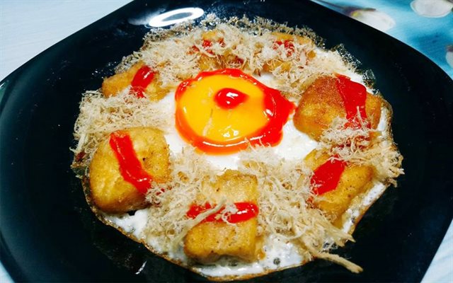 Trứng Ốp La Đậu Hũ