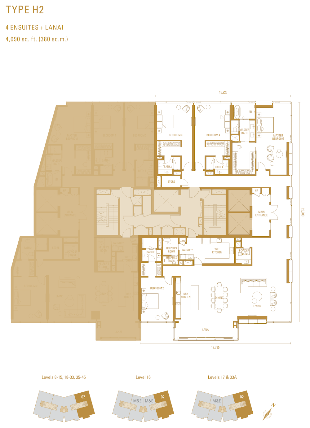 Pavilion Damansara Heights - Imperial Residence (RA) floor plan