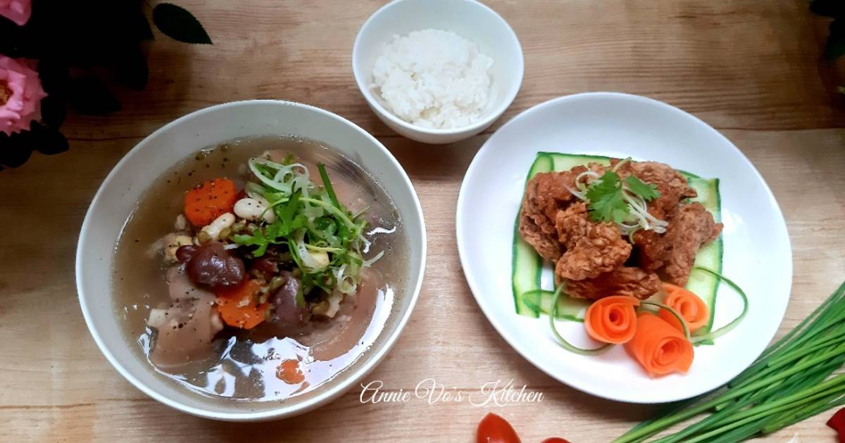 Cơm nhà đơn giản