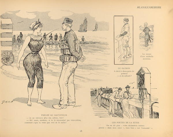 Croquis de plage Pl18 1890