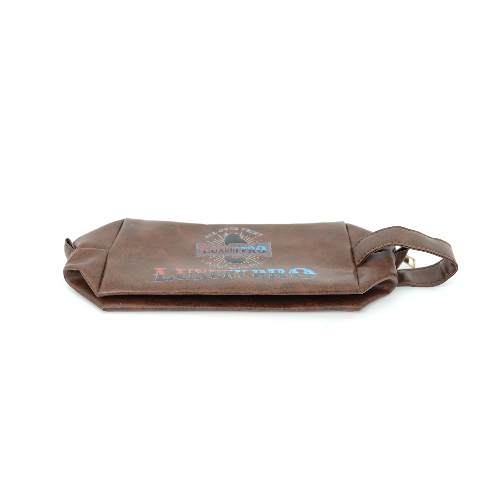 3D Leather clutch