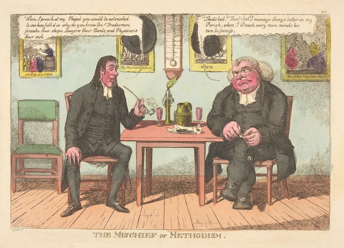 The mischief of Methodism 19th century