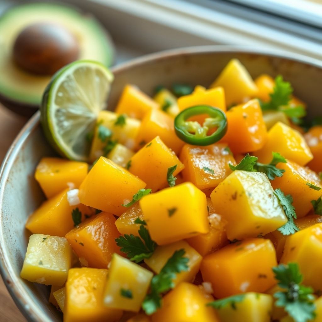 Easy Mango Avocado Salsa Recipe Ready in 15 Minutes (Fresh & Fast)