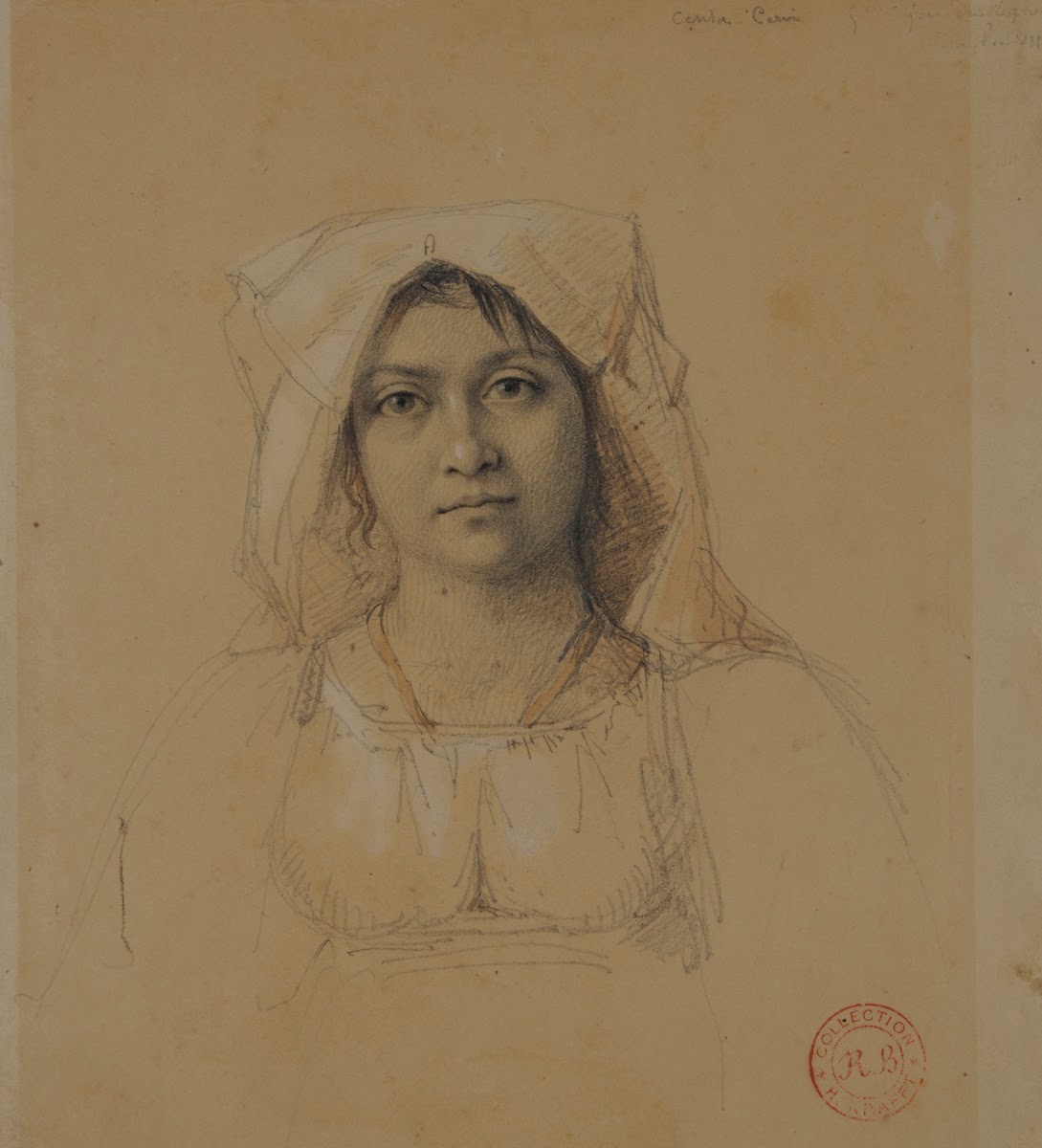 Étude de buste ditalienne