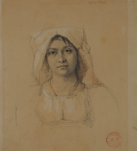 Étude de buste ditalienne