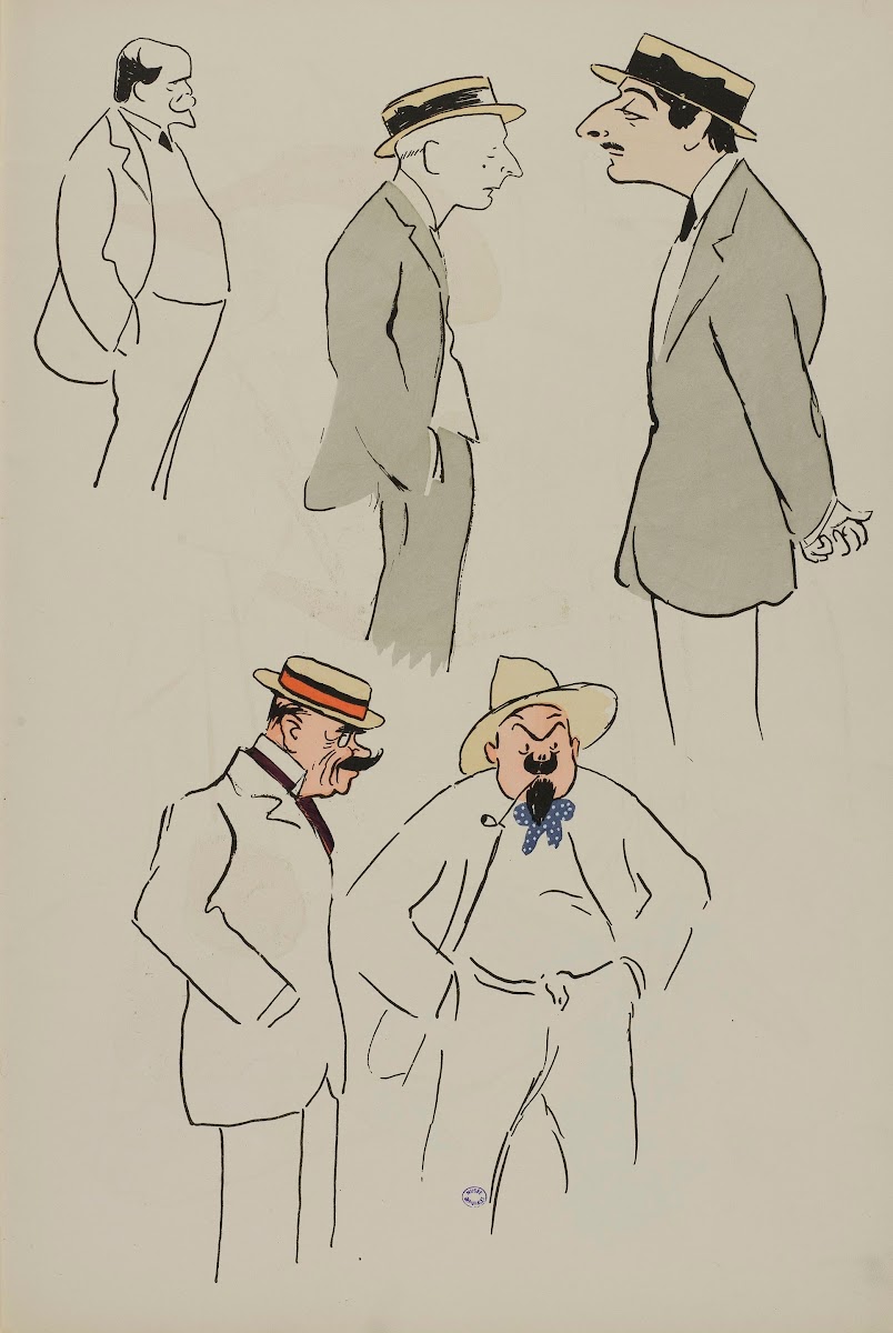 Eugène Letellier M Fordyce Henri Letellier Lysée Denaint Jacques Dhur 1912