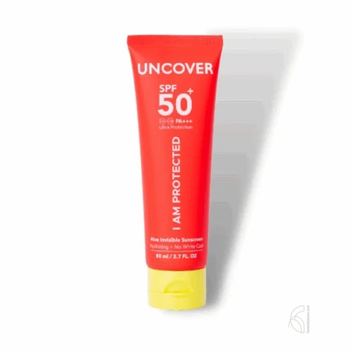 Uncover I Am Protected Aloe Invisible Sunscreen Spf 50+  80ml / 2.7 fl.oz