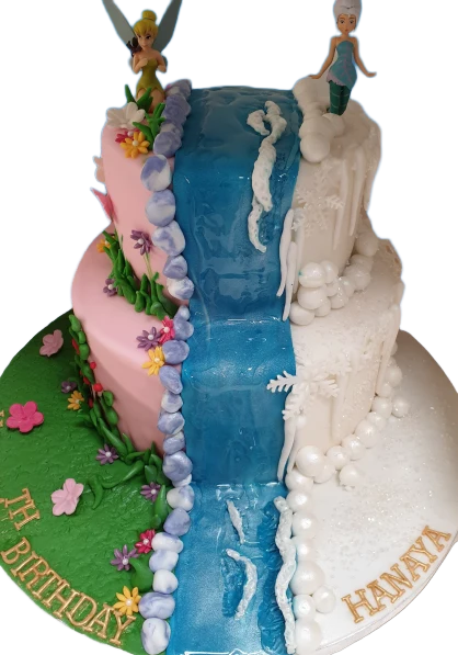Tinkerbell & Periwinkle Birthday Cake CB-NC188