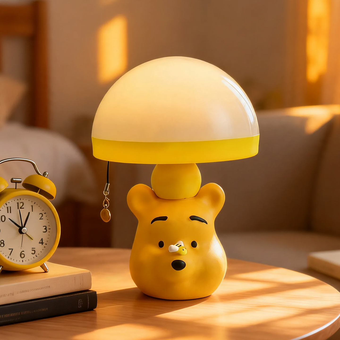 Table lamp bear, cartoon design
