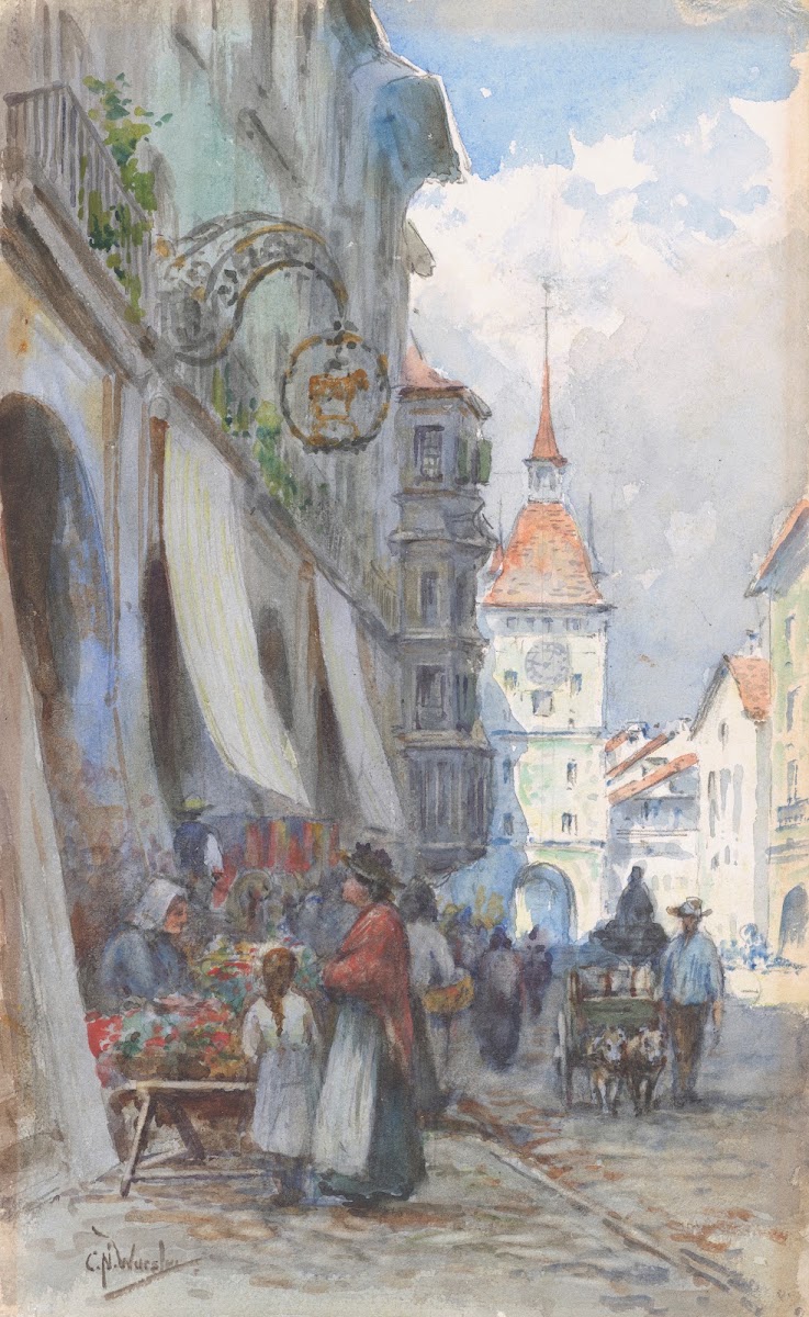 A street in Berne Switzerland