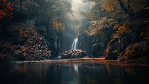Autumn Lake Wallpaper