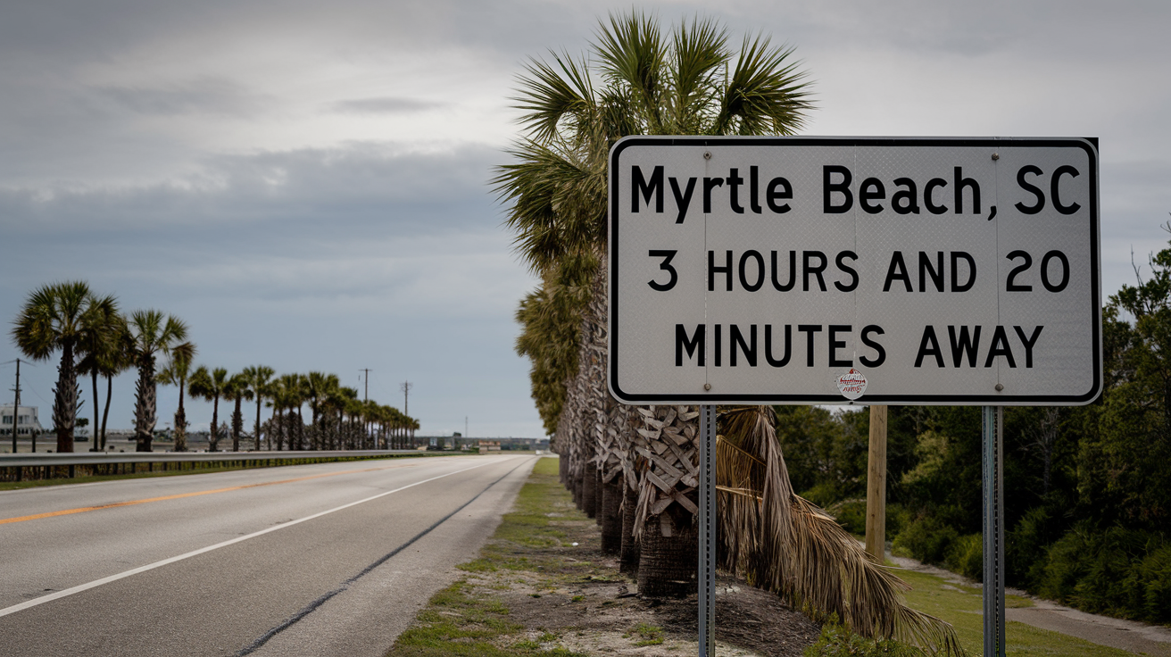 Distance and Travel Tips: Atlantic City to Myrtle Beach